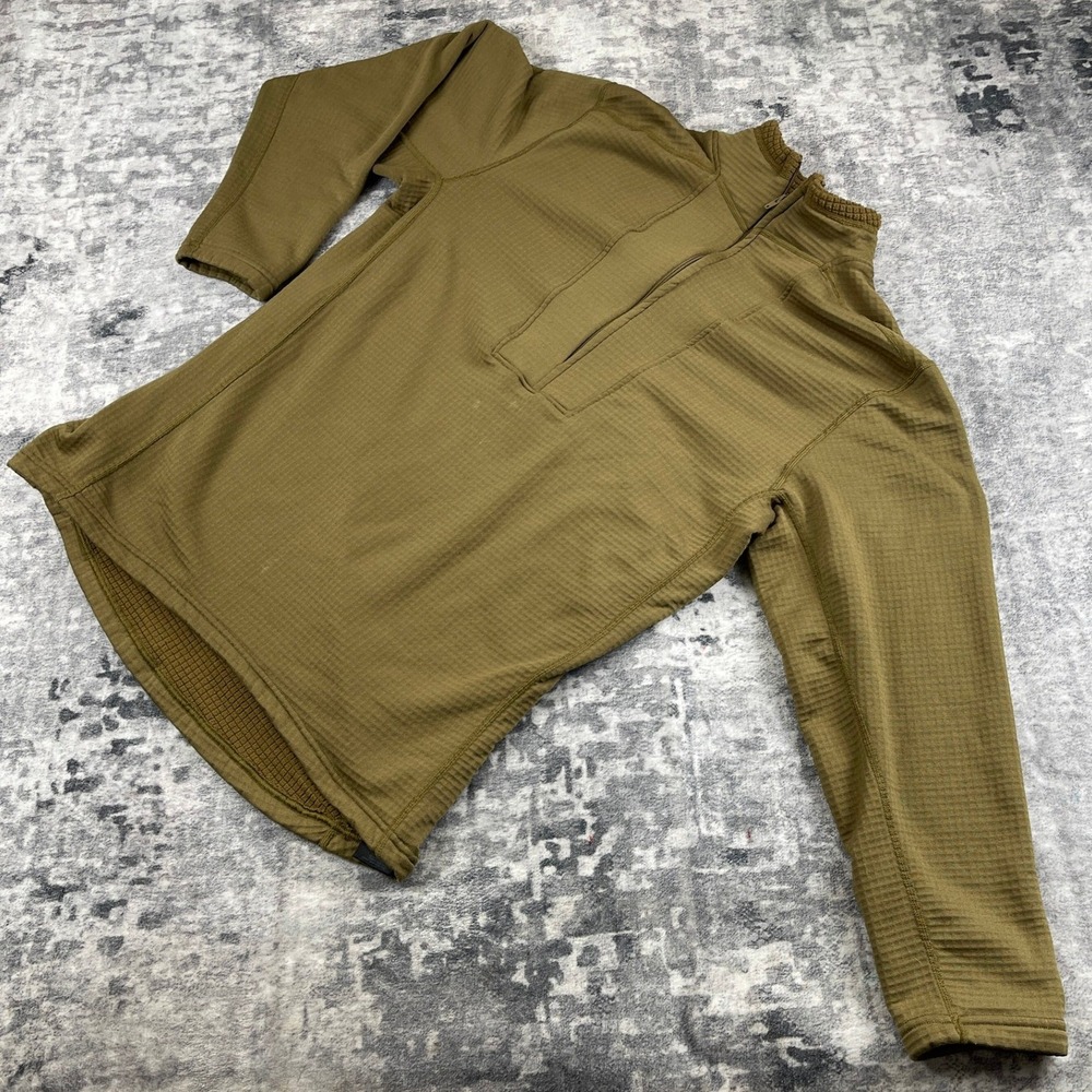 ORC Industries ECWCS Gen III Level 2 Grid Fleece Top Medium Coyote Tan Gorpcore